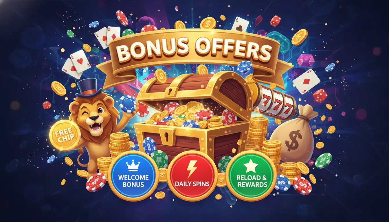 Bonus Angebote bei Spin city casino